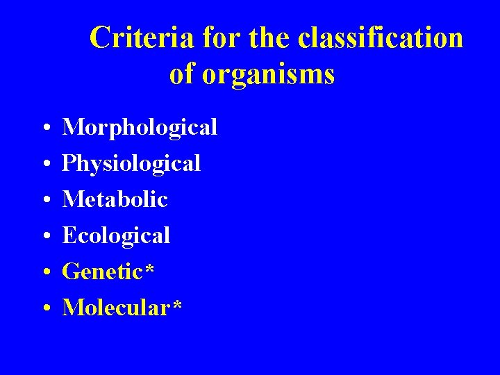 BIODIVERSITY I BIOL 1051 TAXONOMY Professor Marc C