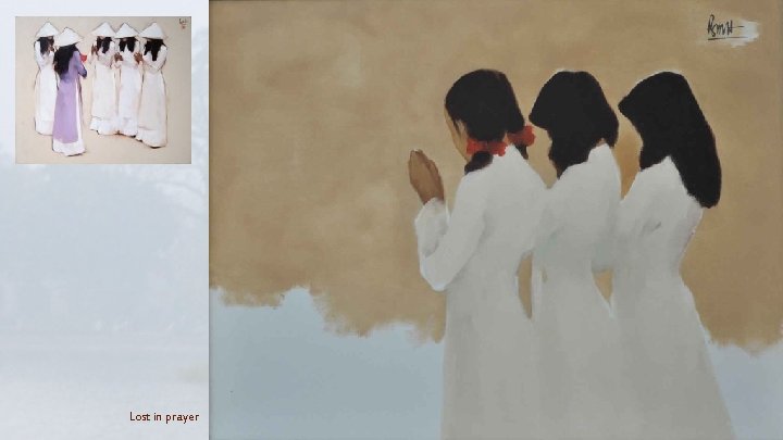 Lost in prayer 
