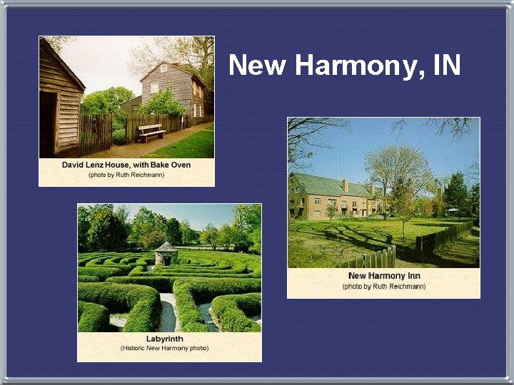 New Harmony, IN 