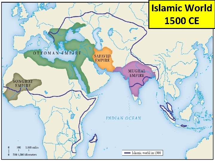 Islamic World 1500 CE 