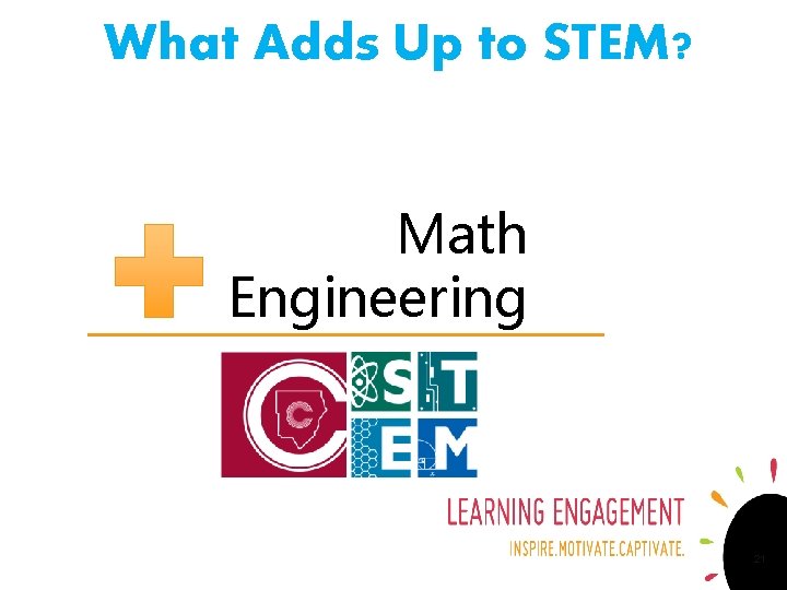 What Adds Up to STEM? Math Engineering 21 