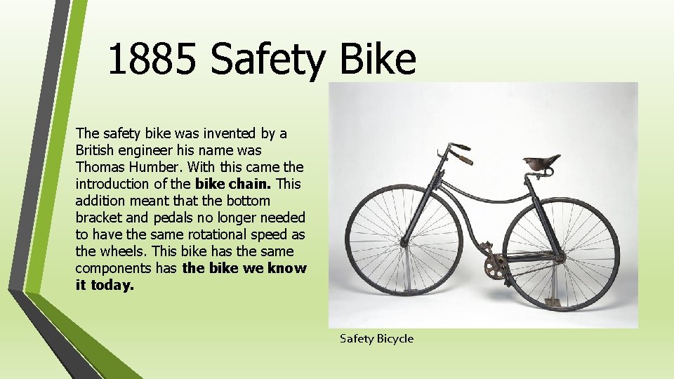 The History of Cycling in Canada The bicycle