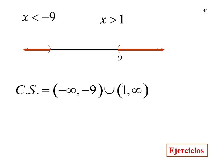 40 ) 1 ( 9 Ejercicios 