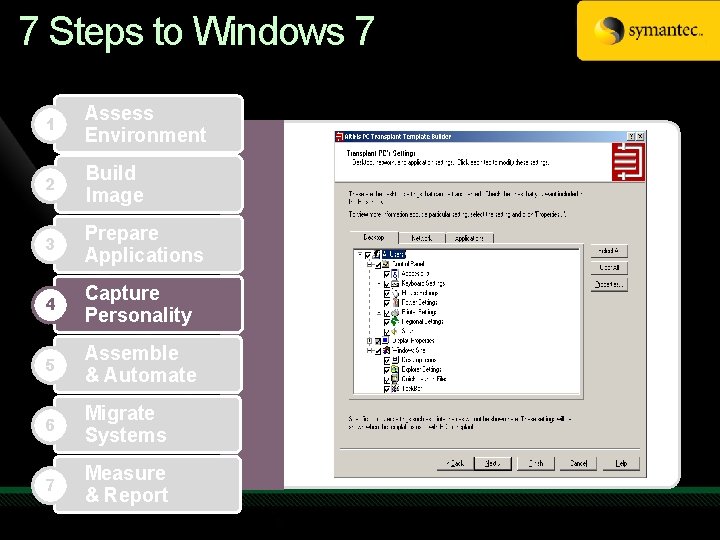 7 Steps to Windows 7 1 Assess Environment 2 Build Image 3 Prepare Applications