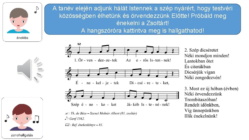 A tanév elején adjunk hálát Istennek a szép nyárért, hogy testvéri közösségben élhetünk és