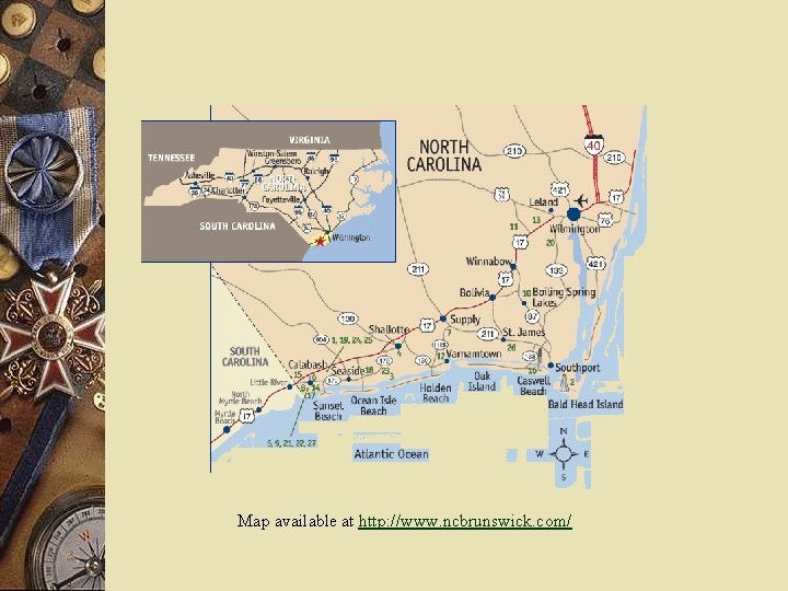 Map available at http: //www. ncbrunswick. com/ 