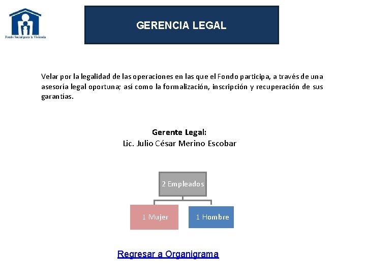 GERENCIA LEGAL Velar por la legalidad de las operaciones en las que el Fondo