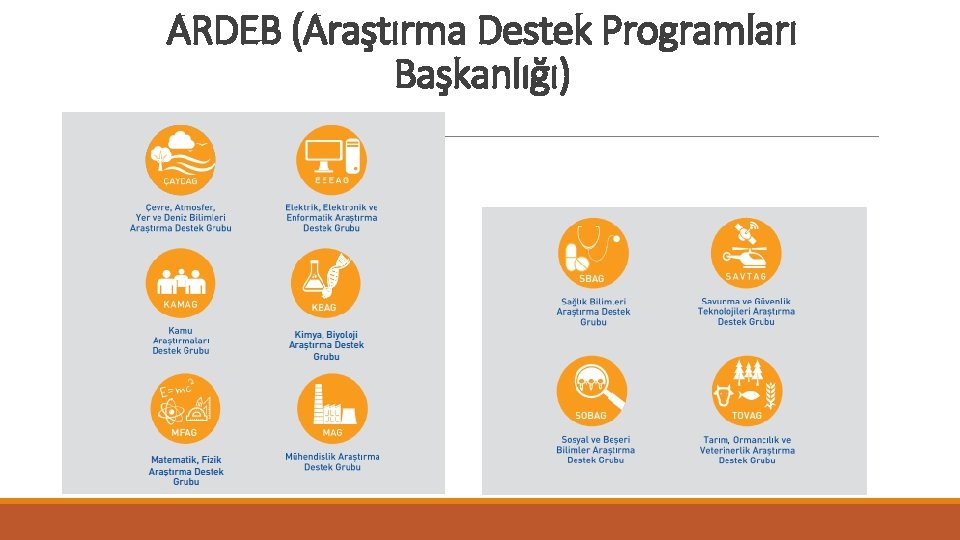 ARDEB (Araştırma Destek Programları Başkanlığı) 