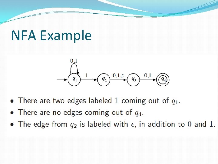 NFA Example NFA Example