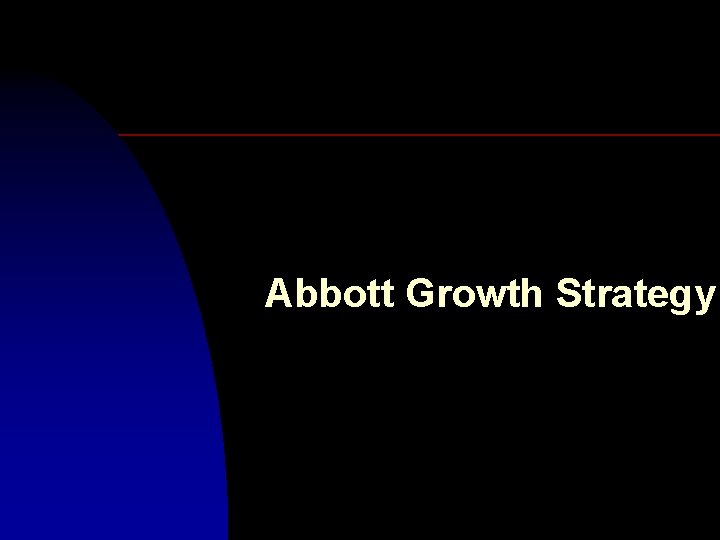 Abbott Growth Strategy 