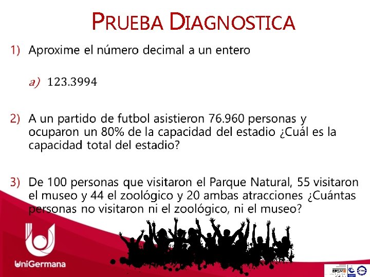 PRUEBA DIAGNOSTICA • 