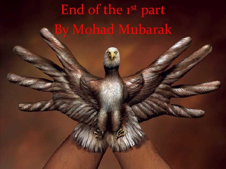 st 1 End of the part By Mohad Mubarak 