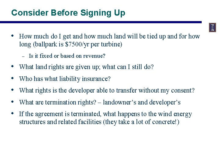 Consider Before Signing Up • How much do I get and how much land