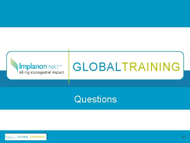 GLOBALTRAINING Questions 63 