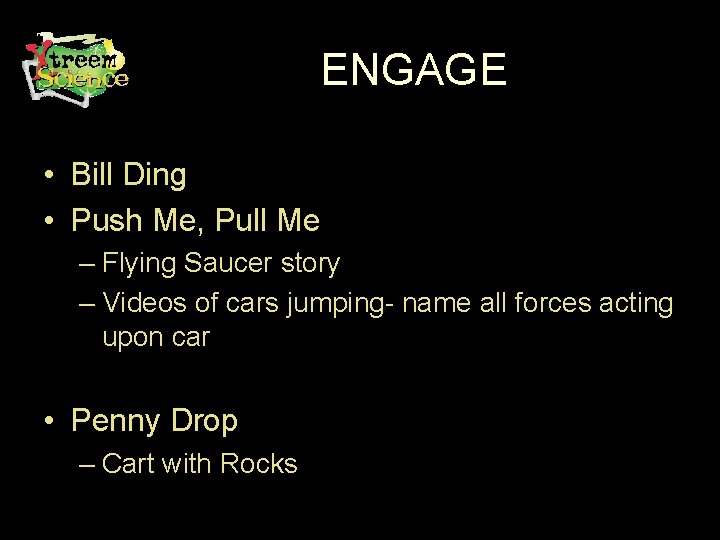ENGAGE • Bill Ding • Push Me, Pull Me – Flying Saucer story –