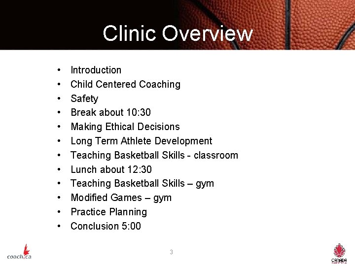 Basketball Community Coach FUNdamentals 1 National Coach Certification