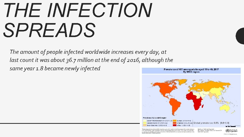 THE INFECTION SPREADS The amount of people infected worldwide increases every day, at last