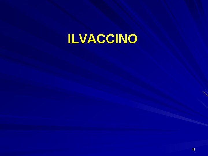 ILVACCINO 41 