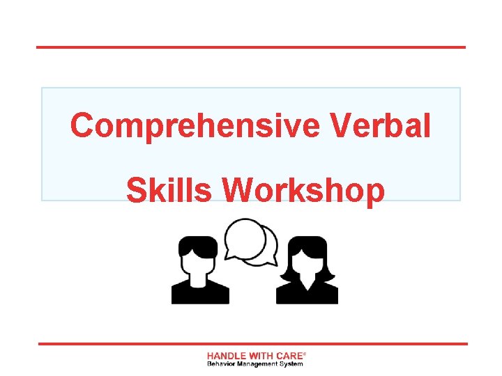 Comprehensive Verbal Skills Workshop 6 