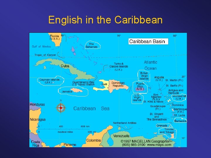 English in the Caribbean 