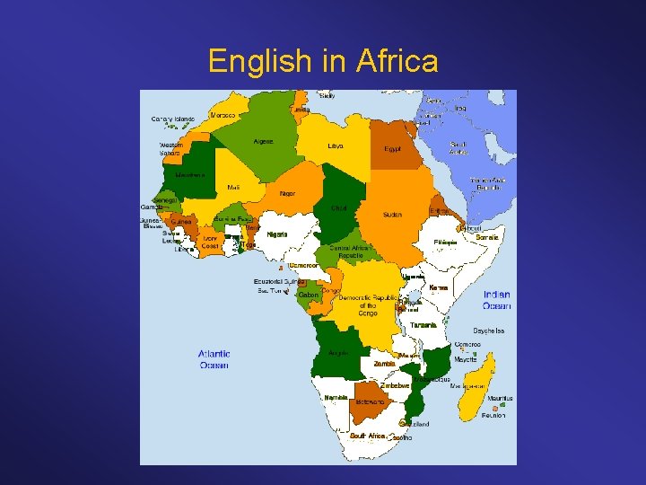 English in Africa 