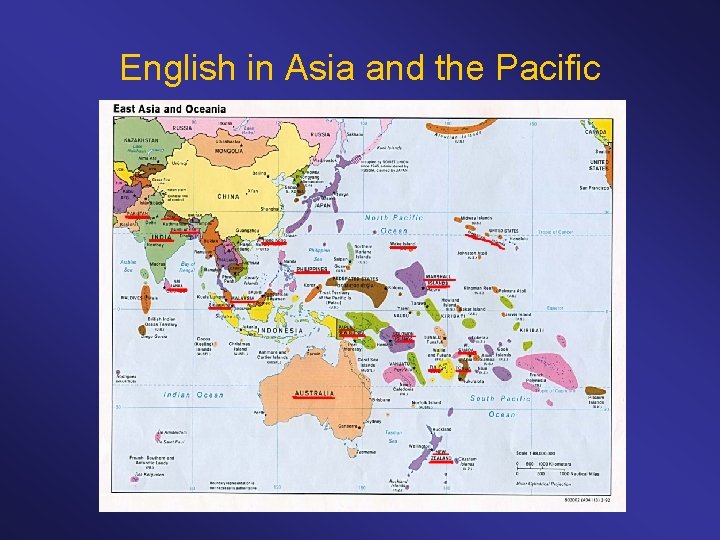 English in Asia and the Pacific 