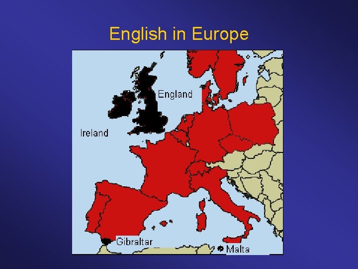 English in Europe 