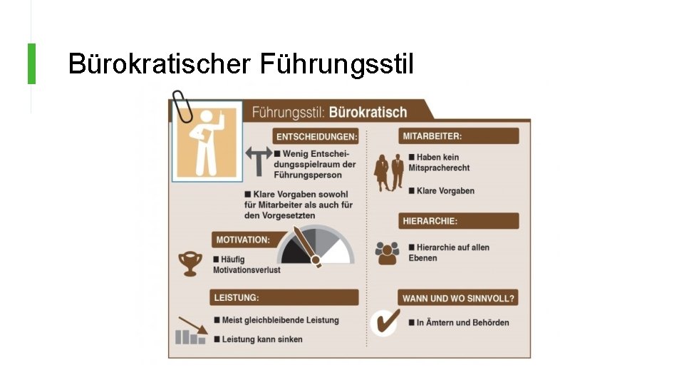 Bürokratischer Führungsstil 