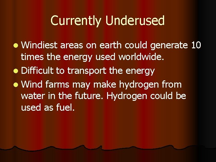 Currently Underused l Windiest areas on earth could generate 10 times the energy used