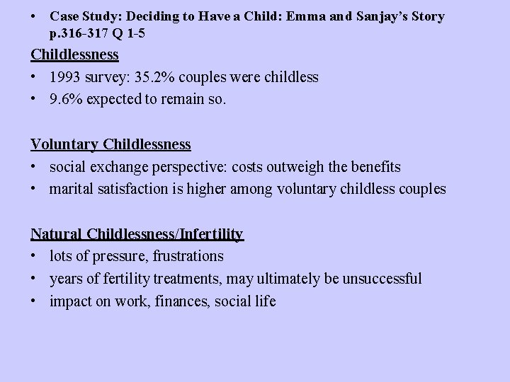  • Case Study: Deciding to Have a Child: Emma and Sanjay’s Story p.