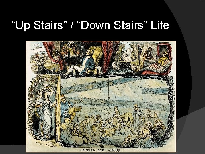 “Up Stairs” / “Down Stairs” Life 