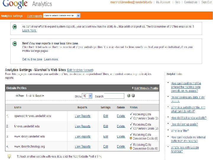 Google Analytics main 