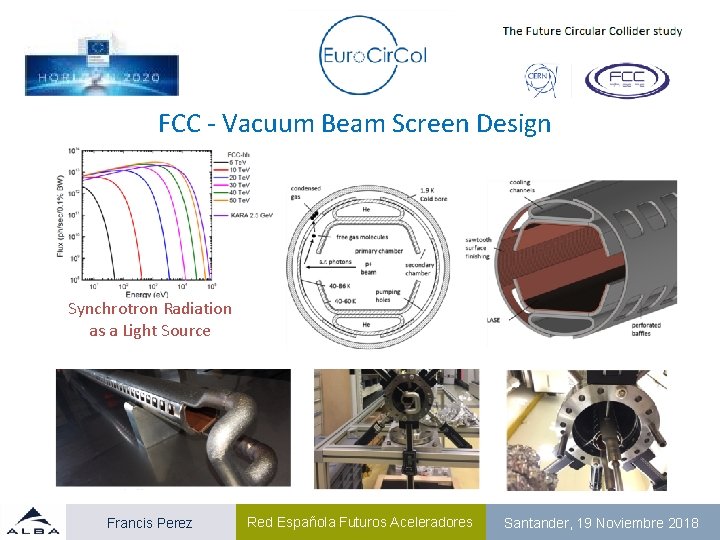 FCC - Vacuum Beam Screen Design Synchrotron Radiation as a Light Source Francis Perez
