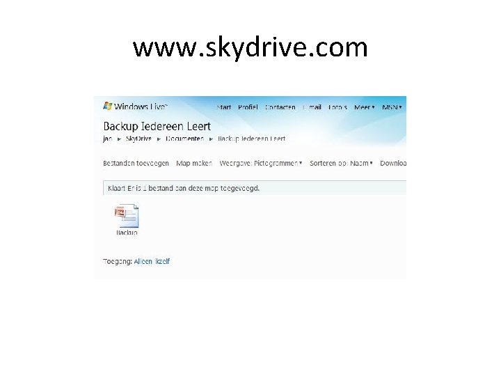 www. skydrive. com 