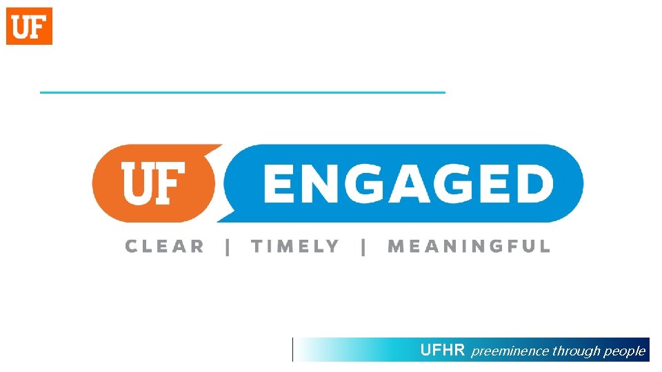 UFHR preeminence through people 