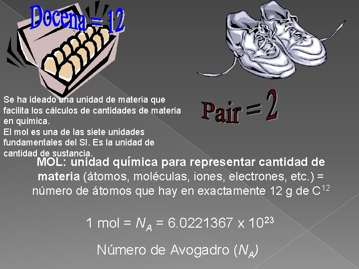 Se ha ideado una unidad de materia que facilita los cálculos de cantidades de