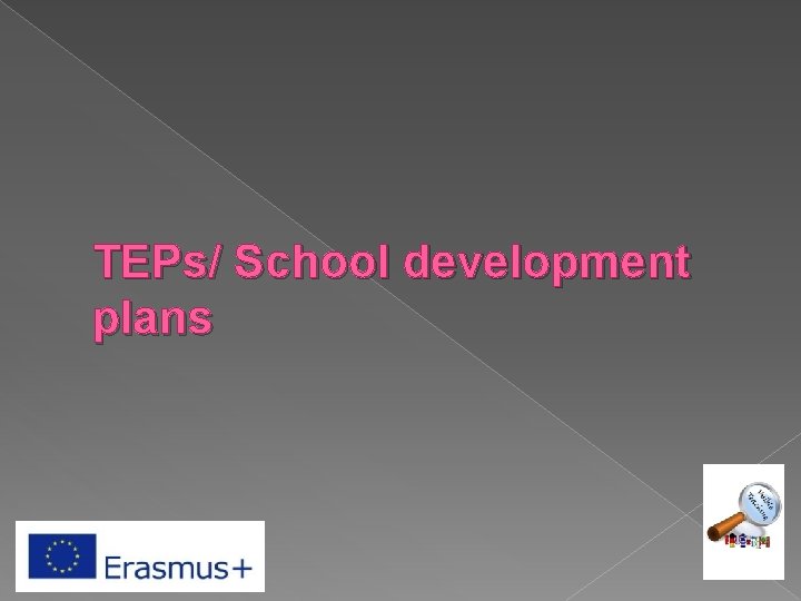 TEPs/ School development plans 