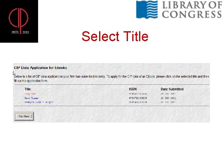 Select Title 