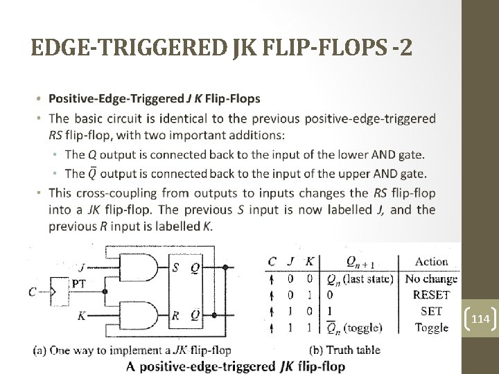 EDGE-TRIGGERED JK FLIP-FLOPS -2 • 114 