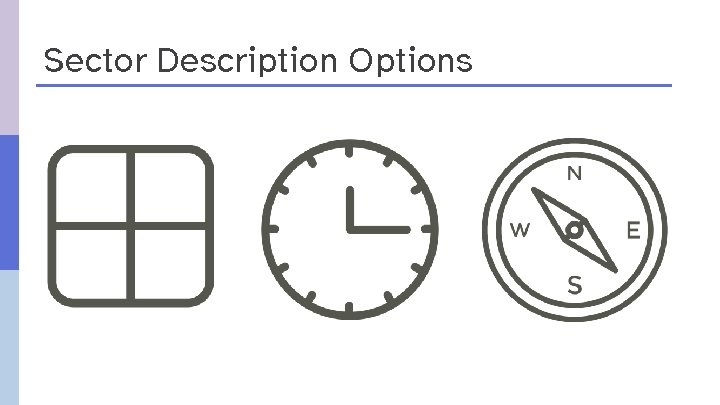 Sector Description Options 