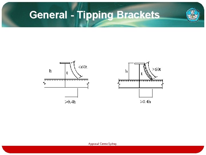 General - Tipping Brackets Approval Centre Sydney 