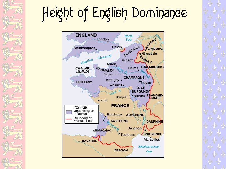 Height of English Dominance 