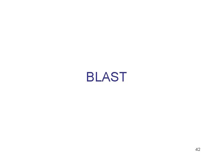 BLAST 42 