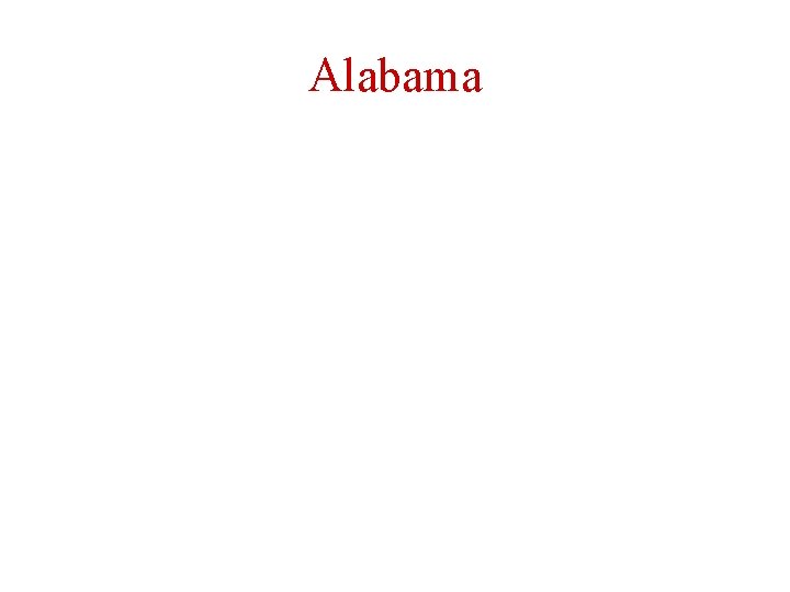 Alabama 