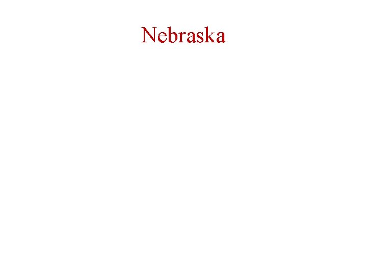 Nebraska 