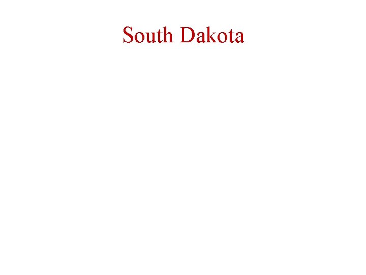 South Dakota 