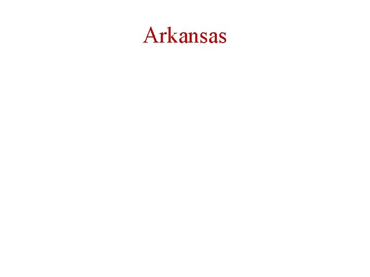 Arkansas 