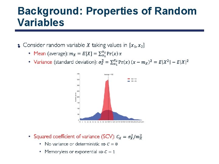 Background: Properties of Random Variables • 