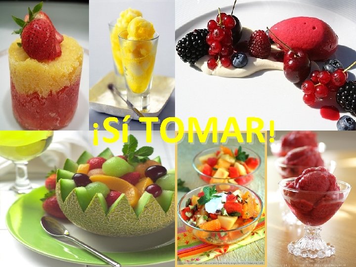 Comiendo fuera de casa Regla № 10 Postre: ¡Sí TOMAR ! NO TOMAR. .