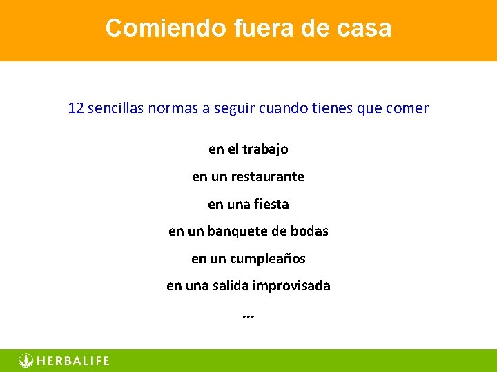 Comiendo fuera de casa 12 sencillas normas a seguir cuando tienes que comer en